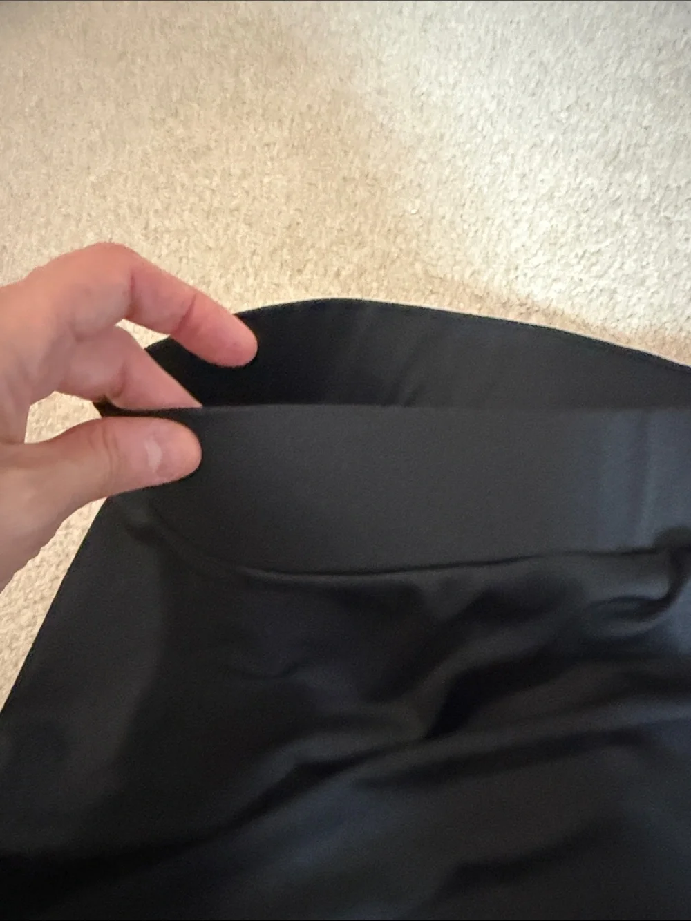 J crew extra small brand new Black Mini Skort — Sporty A-Line—shorts underneath